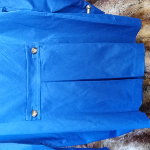 Joan Rivers blue blazer size large - Picture 6 of 9